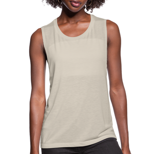 Women's Flowy Muscle Tank by Bella - dust