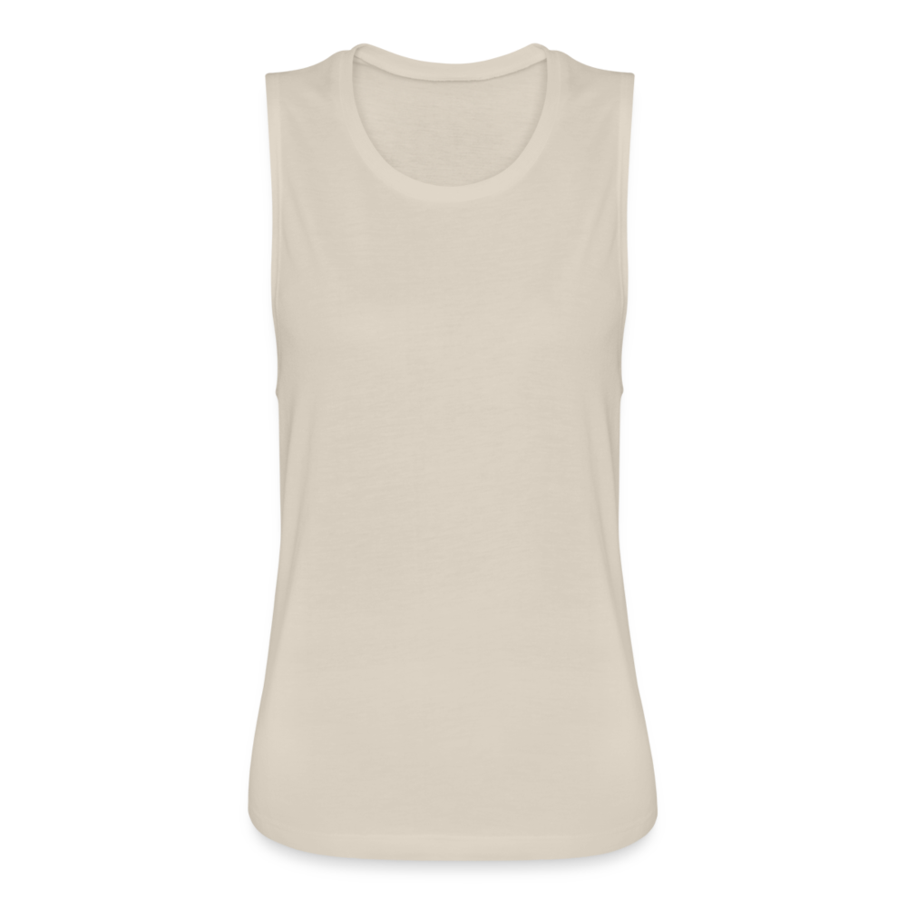 Women's Flowy Muscle Tank by Bella - dust