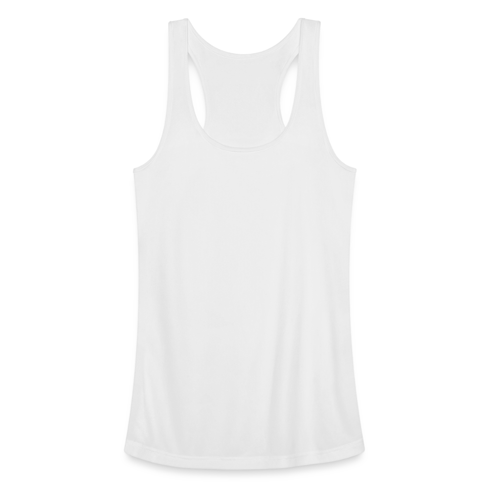 Women’s Performance Racerback Tank Top - white