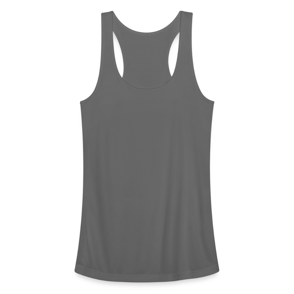 Women’s Performance Racerback Tank Top - charcoal