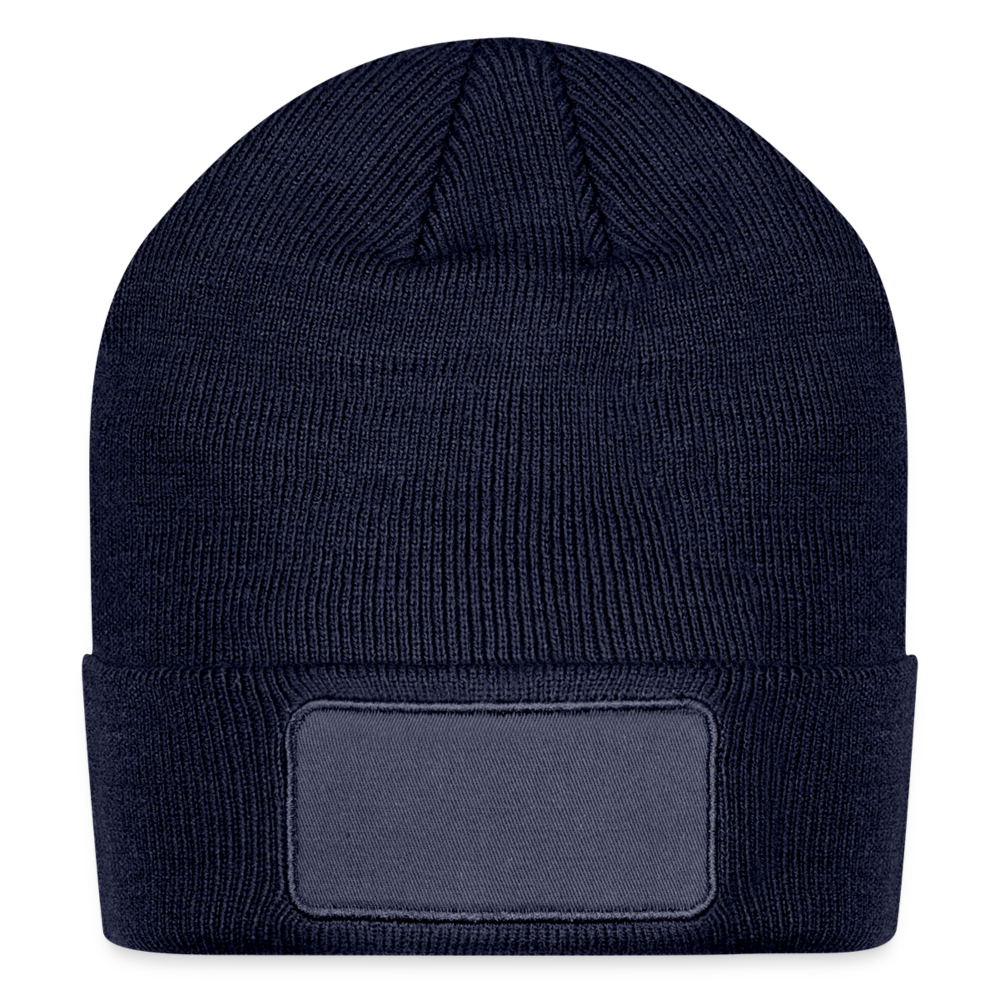 Patch Beanie - navy