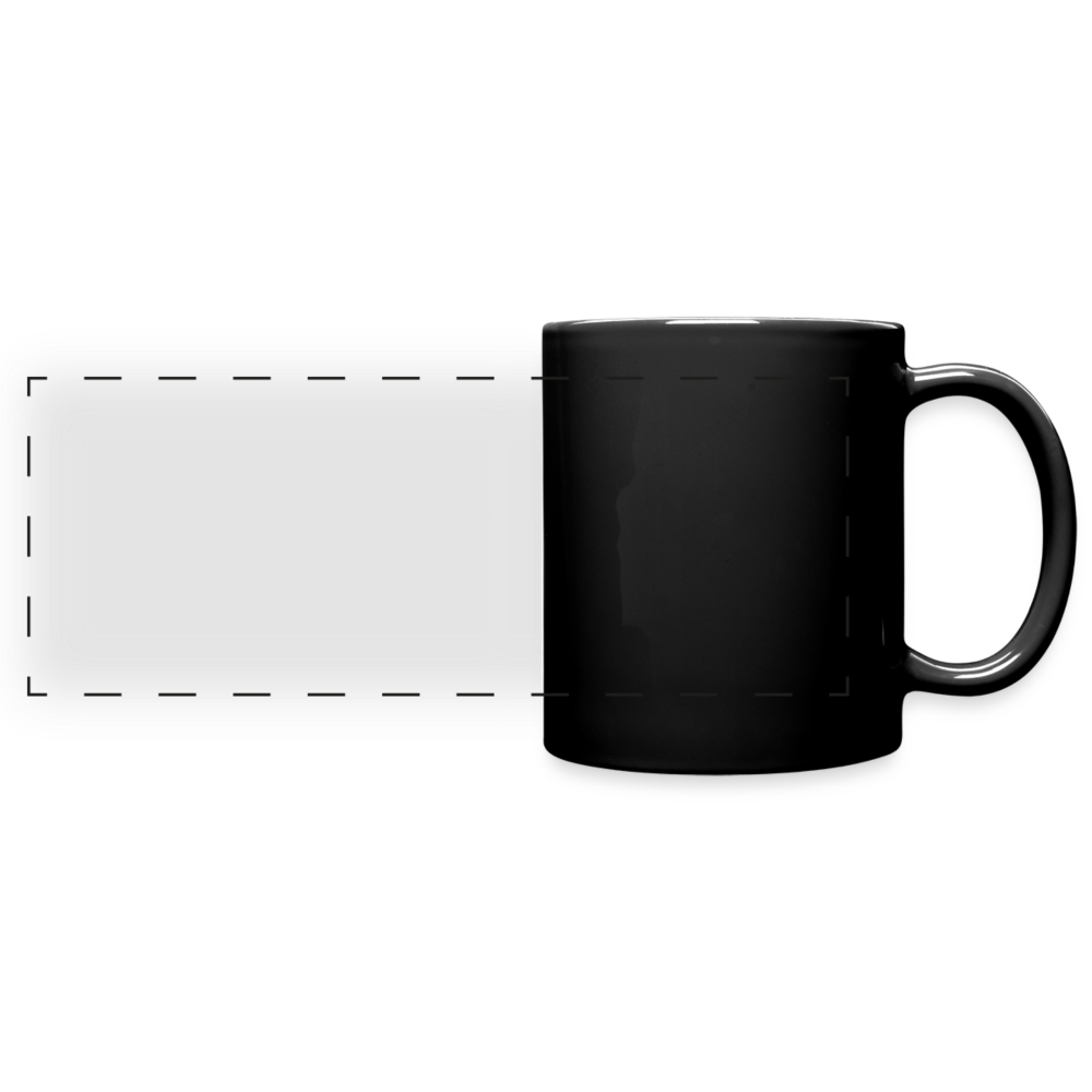 Full Color Panoramic Mug - black