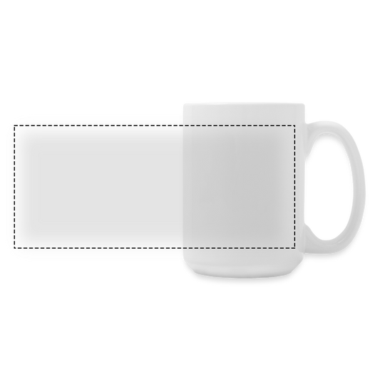 Panoramic Coffee/Tea Mug 15 oz - white