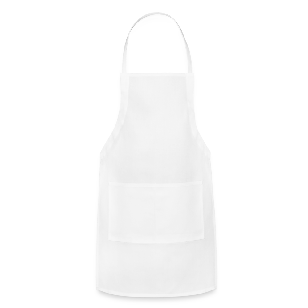 Adjustable Apron - white