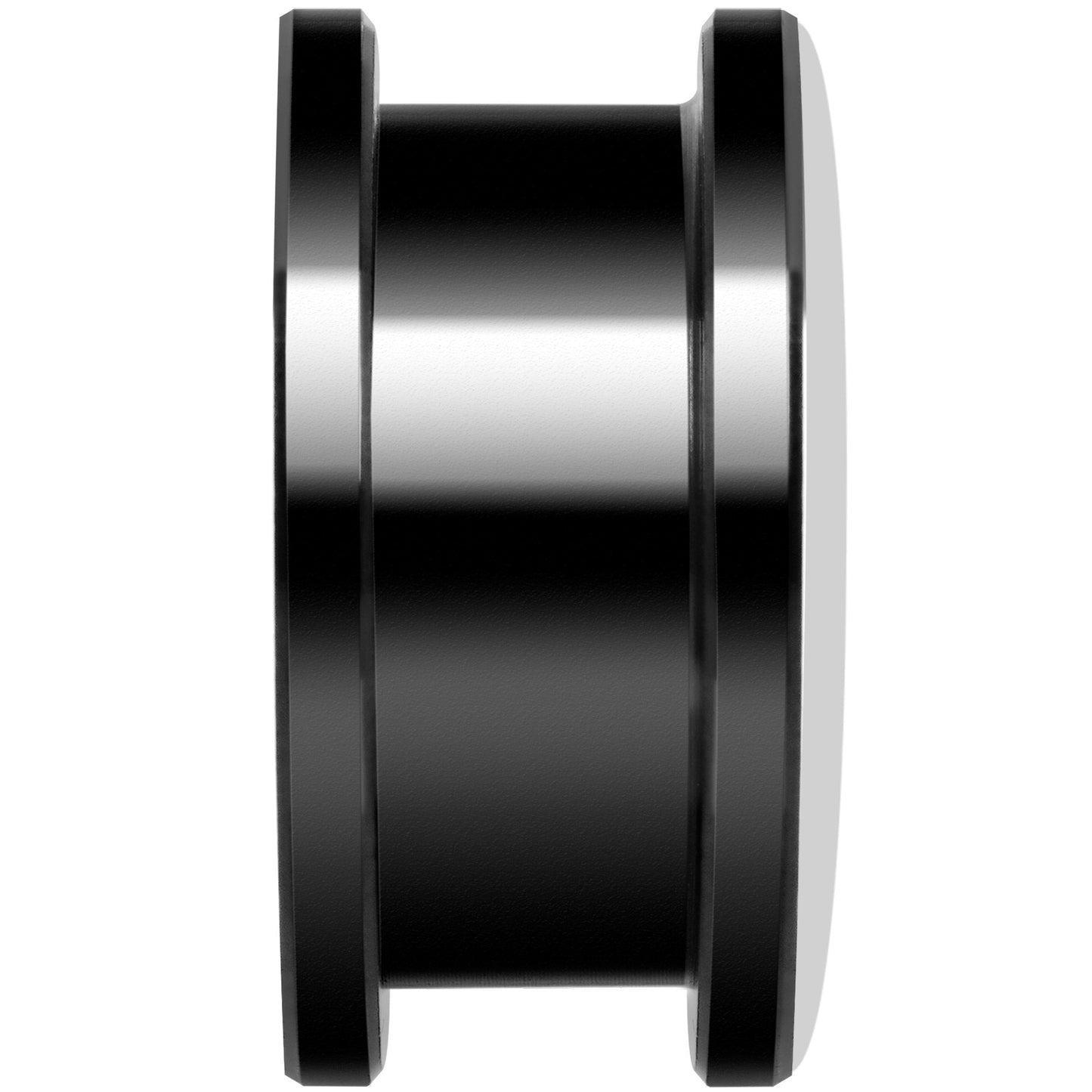 Blue American Flag Black Anodized Screw Fit Plug Set 18mm