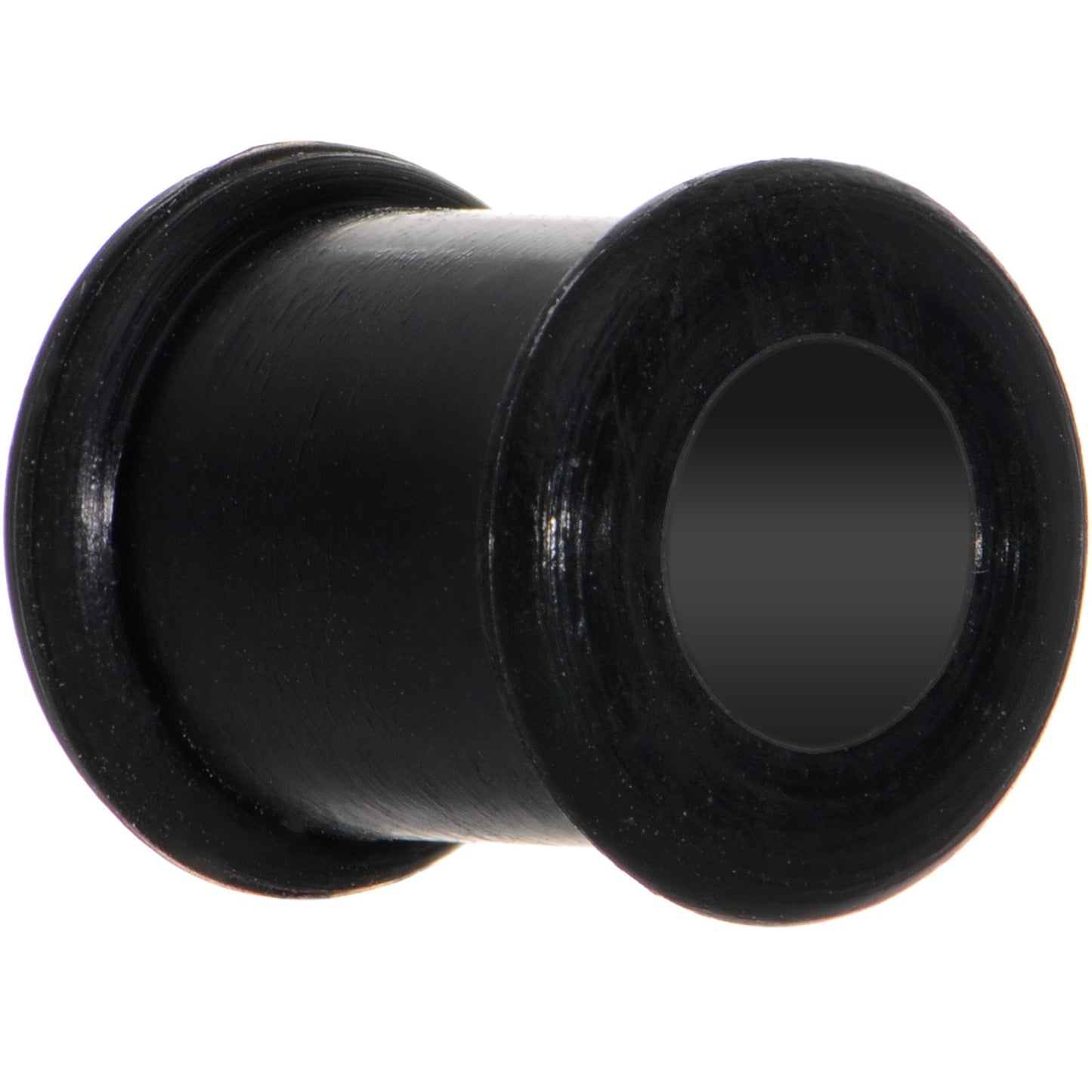 0G Flexible Black Silicone Double Flare Tunnel Plug Set